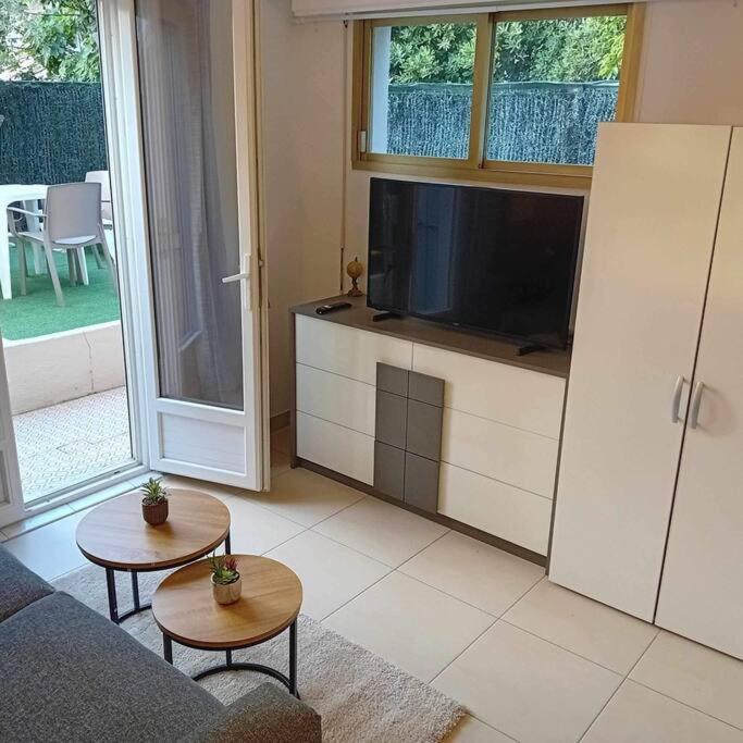 Studio Cosy Terrasse Front Mer Cagnes-sur-Mer Zewnętrze zdjęcie