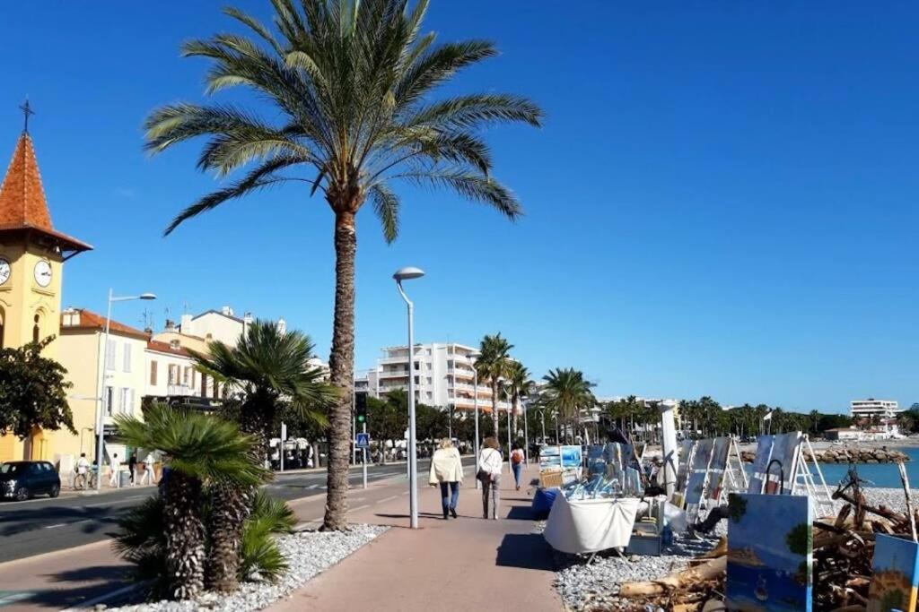 Studio Cosy Terrasse Front Mer Cagnes-sur-Mer Zewnętrze zdjęcie